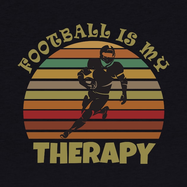 Football is my therapy by Work Memes